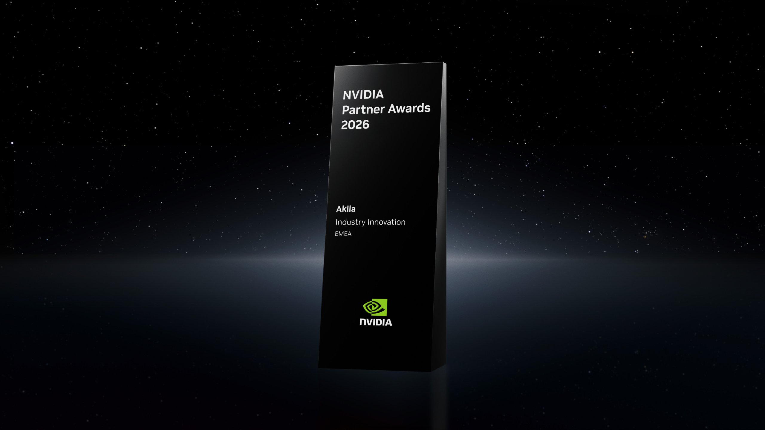 Akila 荣获 2026年英伟达（ NVIDIA ）行业创新奖
